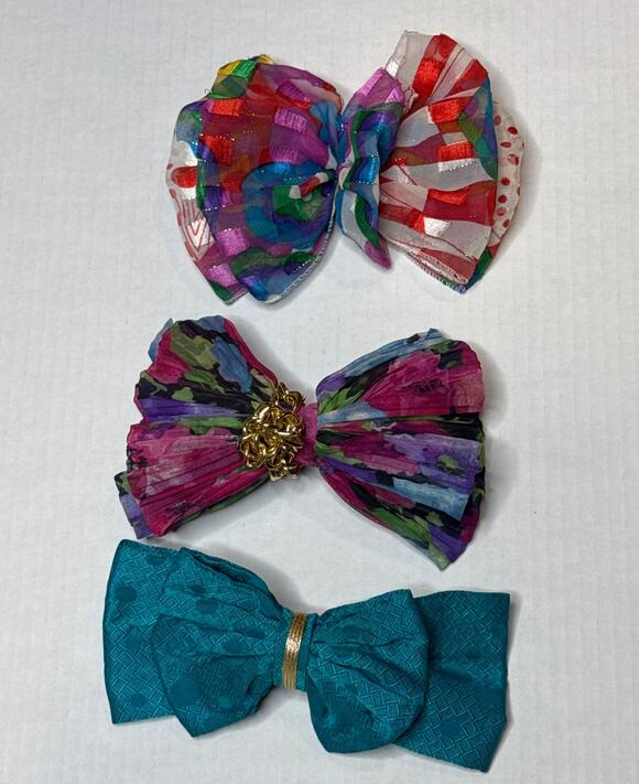 American Vintage Accessories - Vintage Kerri Kahn New York Hair accessories &  2 others hand made, bundle of 3